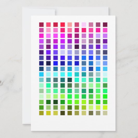 Farbprobe Einladung6 Einladung (Vorderseite)