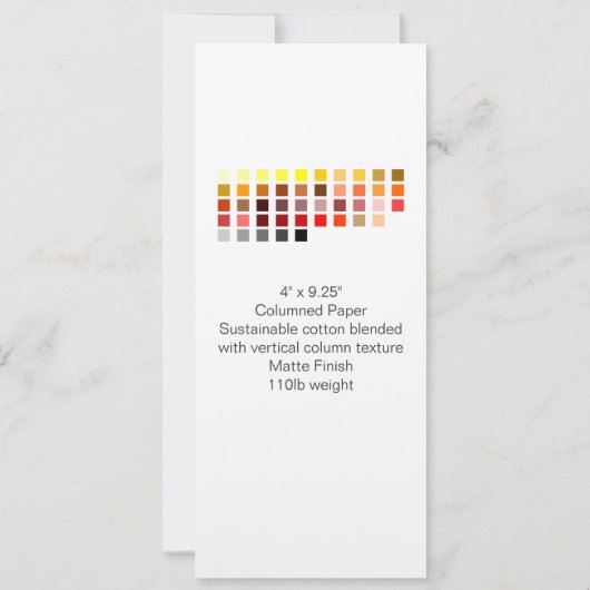 Farbprobe Einladung7 Einladung (Rückseite)