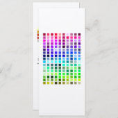 Farbprobe Einladung7 Einladung (Vorne/Hinten)