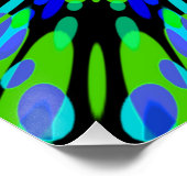 Farbpunkte 3 Poster (Ecke)