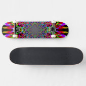 Farbpunkte 3 Skateboard (Horizontal)