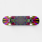 Farbpunkte 3 Skateboard (Horizontal)