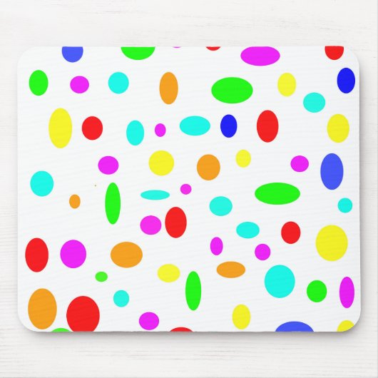 Farbpunkte Mousepad (Vorne)