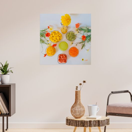 FARBPUNKTE POSTER (Wohnzimmer 3)