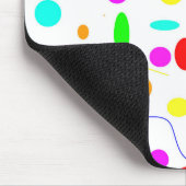Farbpunkte und Linien, mousepad (Ecke)