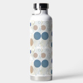 Farbpunkte von Sand und Blue Beach Trinkflasche (Rechts)