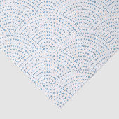 Farbpunktskala - Blau E auf weiß Seidenpapier (Ausschnitt)