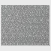 Farbpunktskala - Transparentes Weiß Geschenkpapier (Flach)