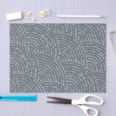 Farbpunktskala - Transparentes Weiß Seidenpapier (Handwerk)