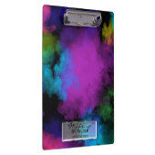 Farbpuppen Gold Makeuyes Lashes Personalisiert Klemmbrett (Rechts)