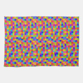 Farbpuzzles Küchenhandtuch Geschirrtuch (Horizontal)