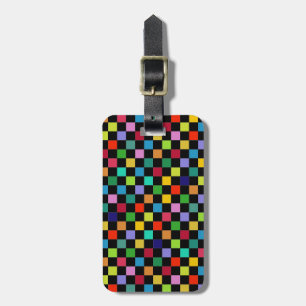 Farbquadrat Gepäckanhänger