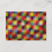 Farbquadrat - mollig visitenkarte (Rückseite)