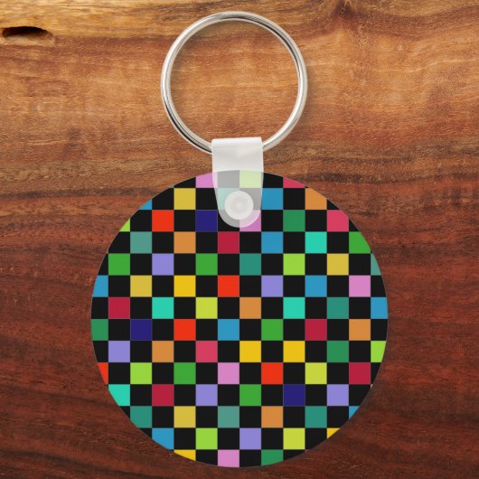 Farbquadrat Schlüsselanhänger (Vorderseite)