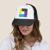 Farbquadrat Truckerkappe (Beispiel)