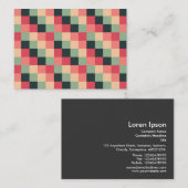 Farbquadrate 015 visitenkarte (Vorne/Hinten)