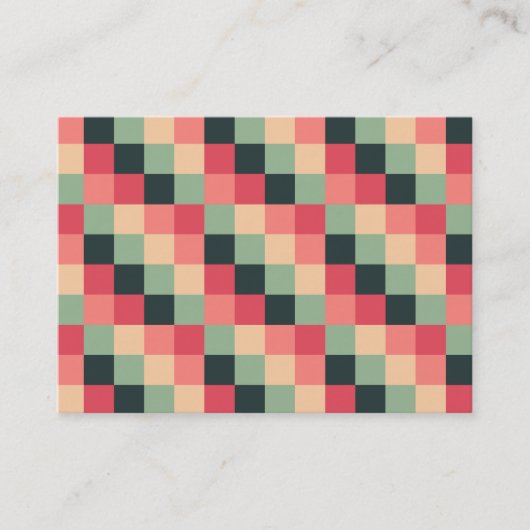 Farbquadrate 015 visitenkarte (Vorderseite)