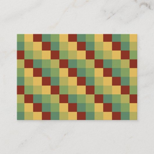 Farbquadrate 016 visitenkarte (Vorderseite)