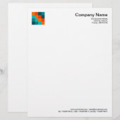 Farbquadrate 01 briefbogen (Vorne/Hinten)