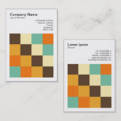 Farbquadrate - 05 visitenkarte (Vorne/Hinten)