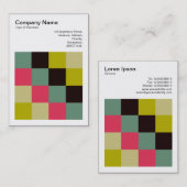 Farbquadrate - 06 visitenkarte (Vorne/Hinten)