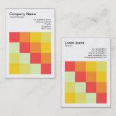 Farbquadrate - 07 visitenkarte (Vorne/Hinten)