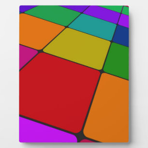 Farbquadrate Fotoplatte