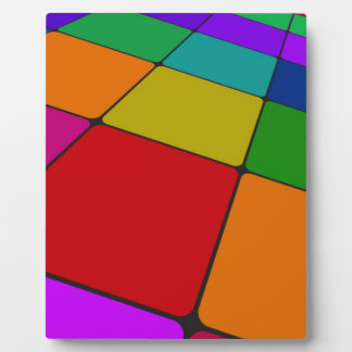 Farbquadrate Fotoplatte