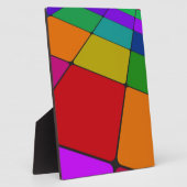 Farbquadrate Fotoplatte (Seite)