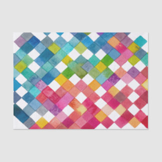 Farbquadrate für Kunstdruckpapier Seidenpapier