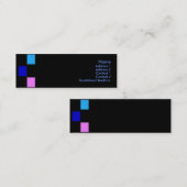 Farbquadrate - hässliche Visitenkarte (Vorne/Hinten)