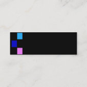 Farbquadrate - hässliche Visitenkarte (Rückseite)
