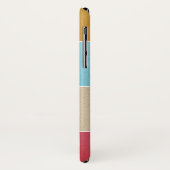 Farbquadrate Monogramm Case-Mate iPhone Hülle (Hinten/Links)