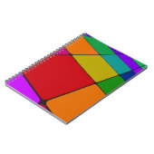 Farbquadrate Notizblock (Linke Seite)