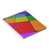 Farbquadrate Notizblock (angewinkelt)