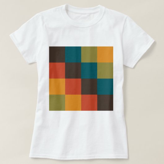Farbquadrate T-Shirt (Design vorne)