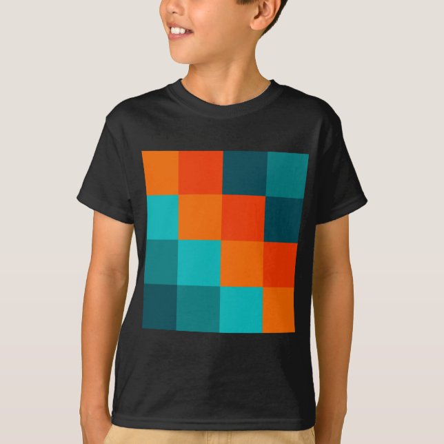 Farbquadrate T-Shirt (Vorderseite)