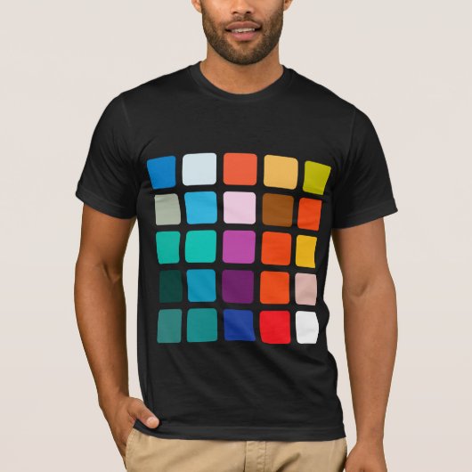 Farbquadrate T-Shirt (Vorderseite)