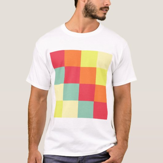 Farbquadrate T-Shirt (Vorderseite)