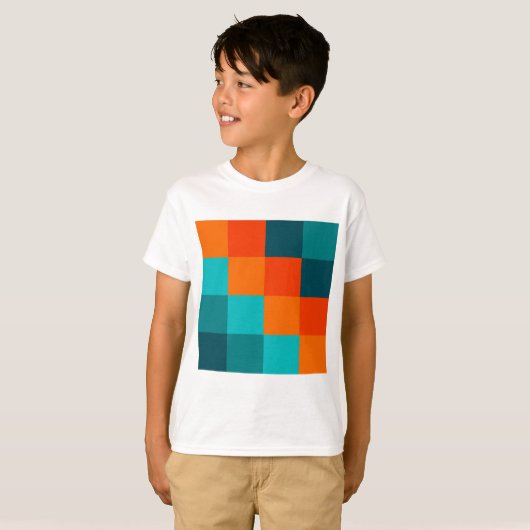 Farbquadrate T-Shirt (Vorne ganz)