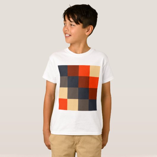 Farbquadrate T-Shirt (Vorne ganz)