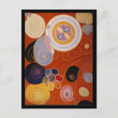 Farbrad, Abstrakte Kunst Postkarte (Vorderseite)