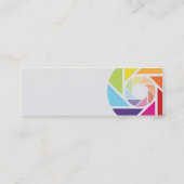 Farbrad - dünn mini visitenkarte (Rückseite)