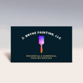 Farbrad für Maler Pinsel Visitenkarte