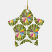 Farbrad gemustert keramikornament (Rechts)