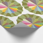 Farbrad Geschenkpapier (Ecke)