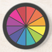 Farbrad Getränkeuntersetzer (Vorne)