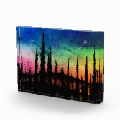 Farbrad-Himmel Fotoblock (Rechts)