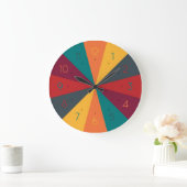 Farbrad Kreative Fun Wall Clock Große Wanduhr (Zuhause)