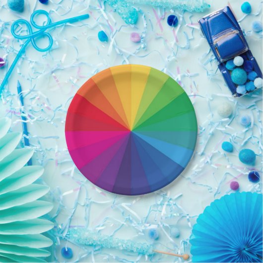 FARBrad-KÜNSTLER Pappteller (Party)